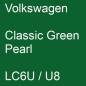 Preview: Volkswagen, Classic Green Pearl, LC6U / U8.